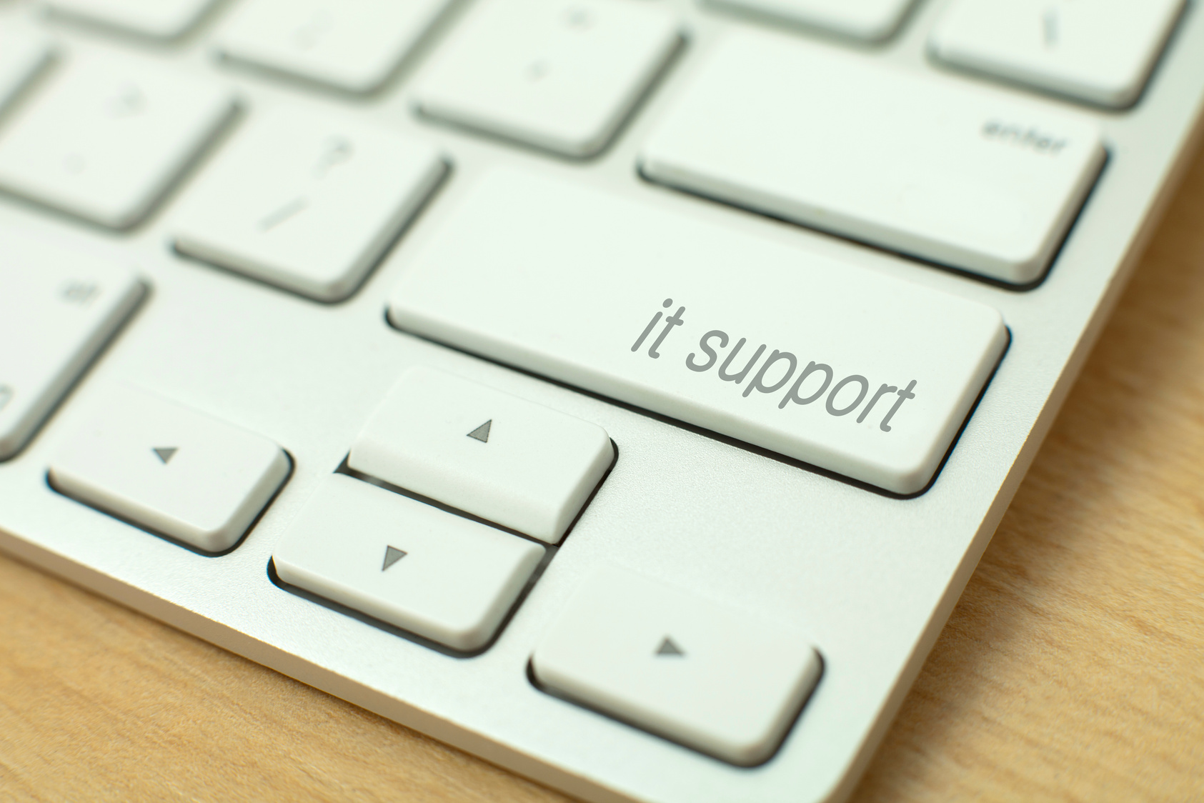 it support on the computer keyboard